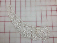 Applique - Beautiful White Dyeable Only One Left! Close-Out