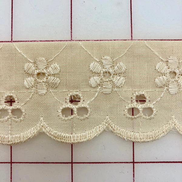 Eyelet Trim - Two Assorted Pieces 5.25 Yards Only $2.00! Close-Out