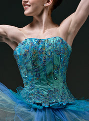 Ballet Bodice -  Adult & Child 16 Piece Longline Style Made to Order