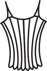 Bodice Pattern - Child 16 Piece Longline Design by Claudia Folts