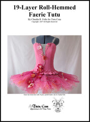 Tutu & Bodice Kit: 19 Layer Roll Hemmed Faerie Tutu