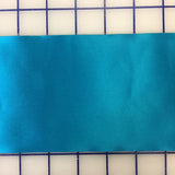 Single Face Satin Ribbon - 4-inch Turquoise
