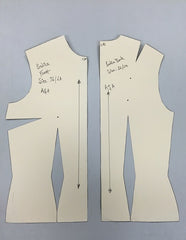 Adult Sloper Bodice Pattern 