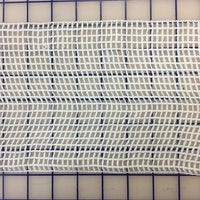 Non-Metallic Trim - 6-inch  Cotton Mesh White