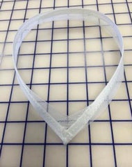 Headpiece Form - Horsehair Princess - Black or White