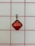 Decorative Gems - Sew-On Drop Light Siam Square .5 x .5-in Close-Out
