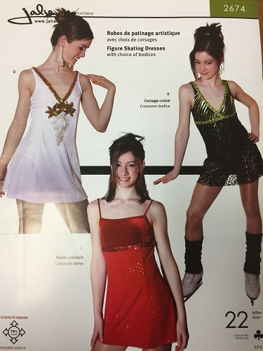 Jalie Figure Skating Dress Pattern