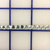 Rhinestone Trim - 1-Row Flatback 20ss Banding Crystal