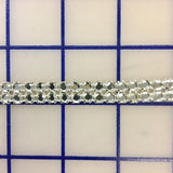 Rhinestone Trim - 2-Row Flatback 20ss Banding Crystal
