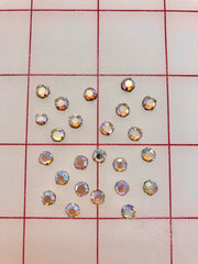 Rhinestones - 20SS Czech Rose Montees AB Crystal 24-Pack