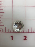Rhinestones - 22mm Czech Crystal Round Sew-On 3PK