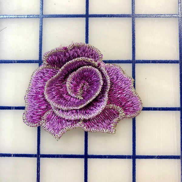 Flowers - Orchid Embroidered Rose