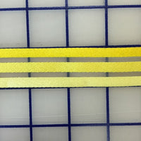 Ribbon on Horsehair - 1-inch Ombre Yellow