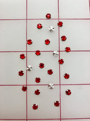 Rhinestones - 16SS Swarovski Rose Montees Light Siam