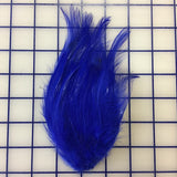 Feather Trim - Hackle Pads Royal Blue