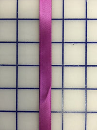 Single Face Satin Ribbon - 1/2-inch Festive Fuchsia