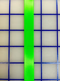 Single Face Satin Ribbon - 5/8-inch Neon Green