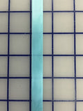Single Face Satin Ribbon - 1/2-inch Aquamarine