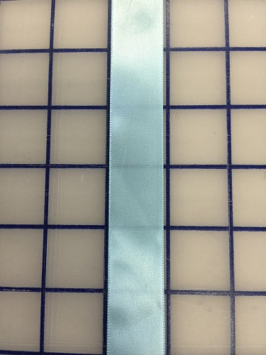 Single Face Satin Ribbon - 7/8-inch Light Blue