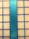 Single Face Satin Ribbon - 7/8-inch Sapphire