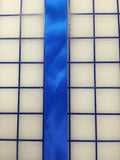 Single Face Satin Ribbon - 7/8-inch Electric Blue