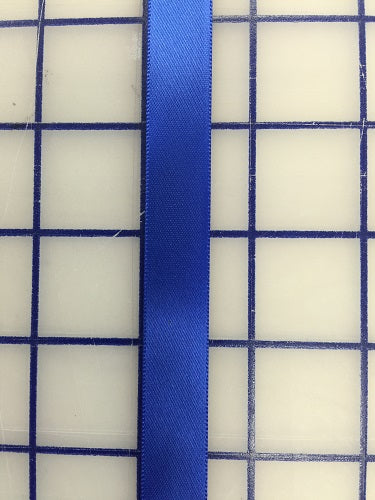 Single Face Satin Ribbon - 5/8-inch Royal