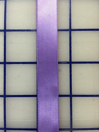 Single Face Satin Ribbon - 5/8-inch Grapewine