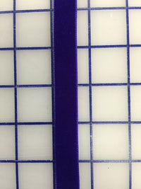 Velvet Ribbon - 5/8-inch Deep Plum