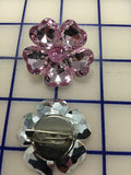 Jeweled Pin Pink