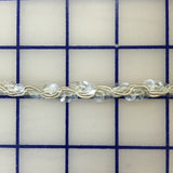 Sequin Trim - 3/8-inch Iridescent Ivory