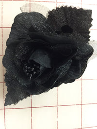 Flowers - Medium Rose Black