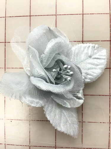 Flowers - Medium Rose Silver