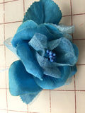 Flowers - Medium Rose Turquoise