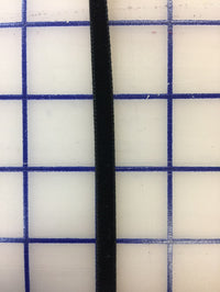 Velvet Ribbon - 1/4-inch Black