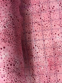 Sparkle Stretch - Rose Pink 60-inches Wide