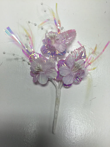 Flowers - Iridescent Flowers Lilac