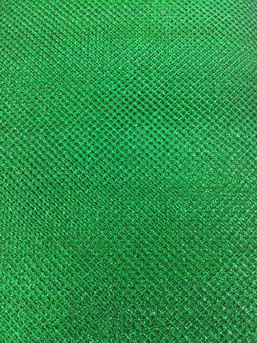 Tutu Net - 54-inches Wide Metallic Mesh Green