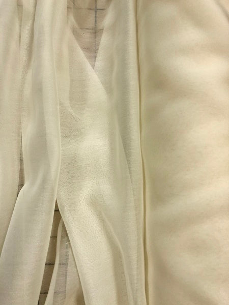Poly Chiffon Two Tone - 58-inches Wide D. Ivory