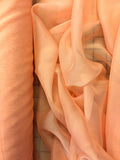 Poly Chiffon Two Tone - 59/60-inches Wide Peach