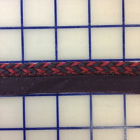 Piping - Burgundy Braided Piping Close-Out