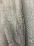 Stretch Glitter Tulle - 58-inches Wide Silver Close-Out  Only One Yard Left!