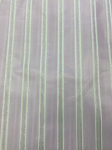 Taffeta - 54-inches Wide Metallic Striped Lilac 
