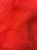 Sparkle Organza - 45-inches Wide Red