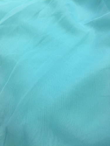 Voile - 118-inches Wide Tiffany Blue