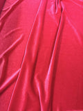 Stretch Velvet - 60-inches Wide Hot Pink