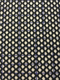Fishnet - 60-inches Wide Large Hole Black