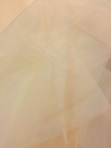 Organza - 60-inches Wide Peach 