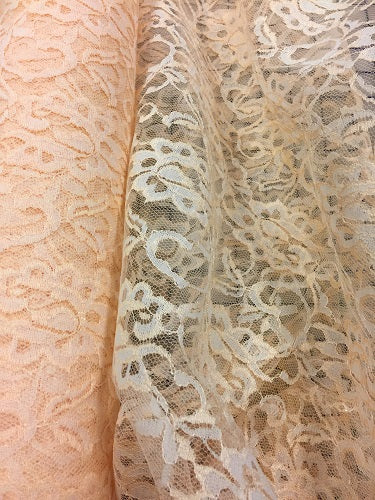 Galloon Lace - 59-inches Wide Peach
