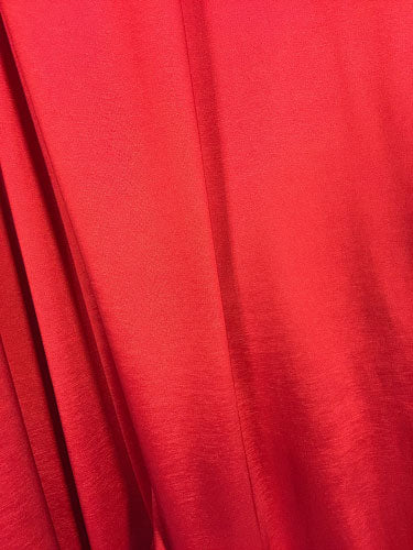 Stretch Taffeta - 58-inches Wide Red/Black