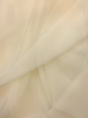 Poly Chiffon - 60-inches Wide Ivory